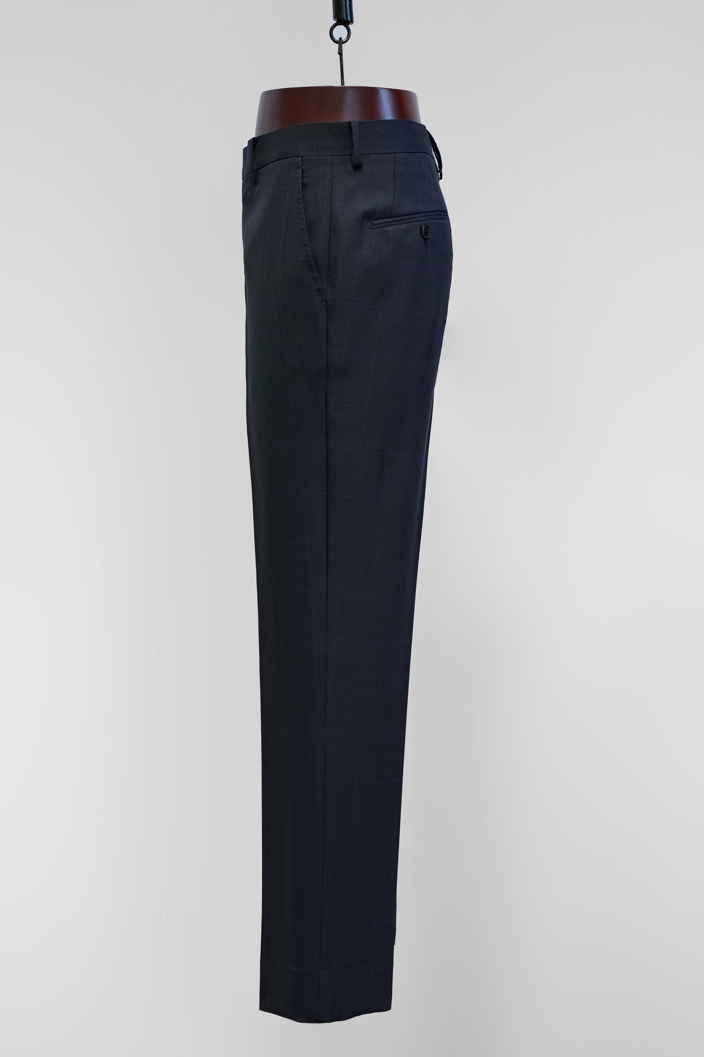 Imported 100% Wool Mid night Blue Slim-fit Casual Men‘s Business Suits