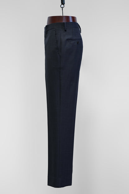 Imported 100% Wool  Mid night Blue Slim-fit Casual Men‘s Business Suits