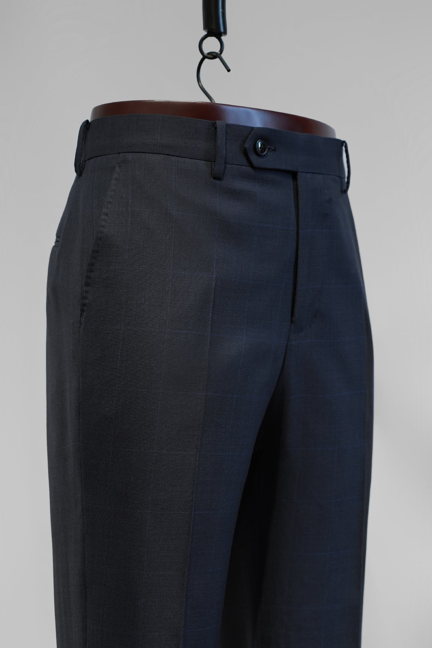 Imported 100% Wool  Mid night Blue Slim-fit Casual Men‘s Business Suits