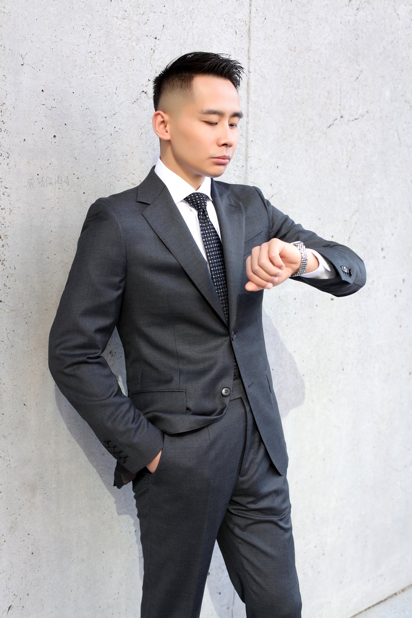 Imported 100% Wool Slim-fit Casual Men‘s Business Blazer