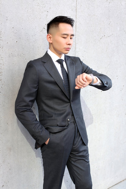 Imported 100% Wool Slim-fit Casual Men‘s Business Blazer