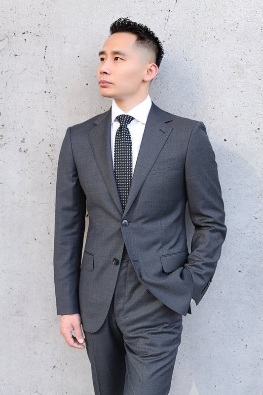 Imported 100% Wool Slim-fit Casual Men‘s Business Blazer