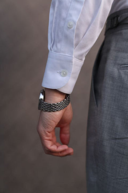 200S Bamboo Fiber Fabric Windsor Collar Luxury Slim Fit Business Spandex Comfort Easiest Shirt