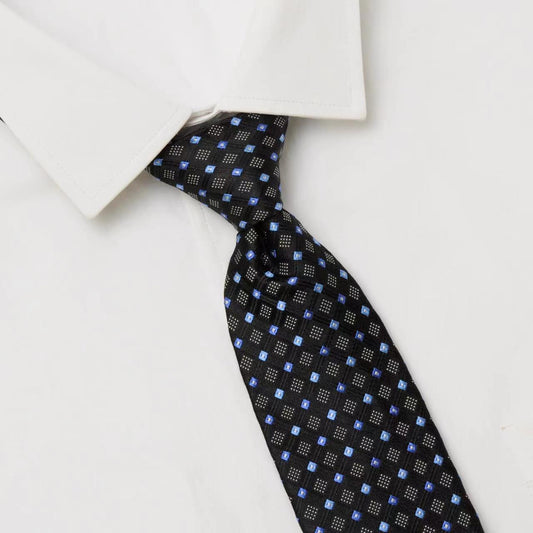 BANG&MAIZE| 100% Mulberry Silk Business Men's Leisure Style Geometry Elegance Fashion Tie