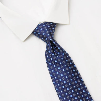 BANG&MAIZE| 100% Mulberry Silk Business Men's Leisure Style Geometry Elegance Fashion Tie