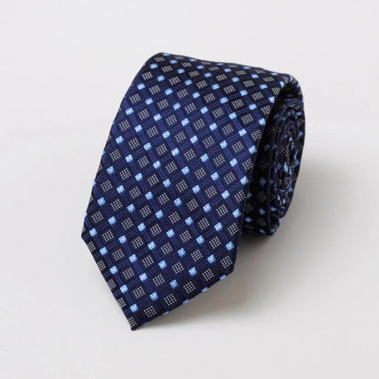 BANG&MAIZE| 100% Mulberry Silk Business Men's Leisure Style Geometry Elegance Fashion Tie