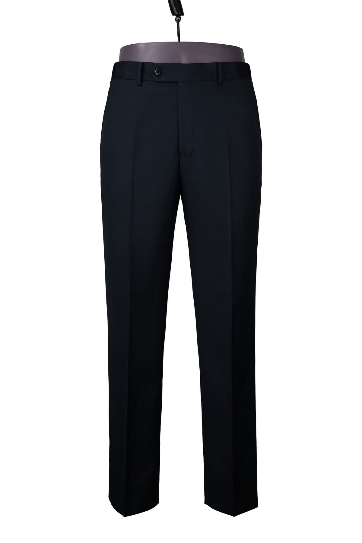 BANG&MAIZE Italy 1881 Deep Navy 100% Wool Handmade Bespoke Suit Set – Business Casual 1002