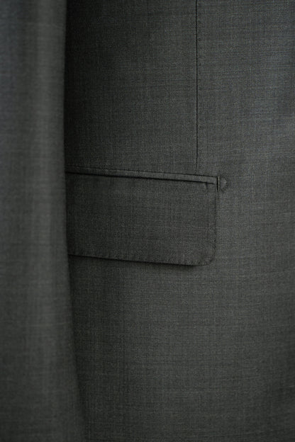 Imported 100% Wool 1881 British Green Slim-fit Casual Men‘s Business Suits