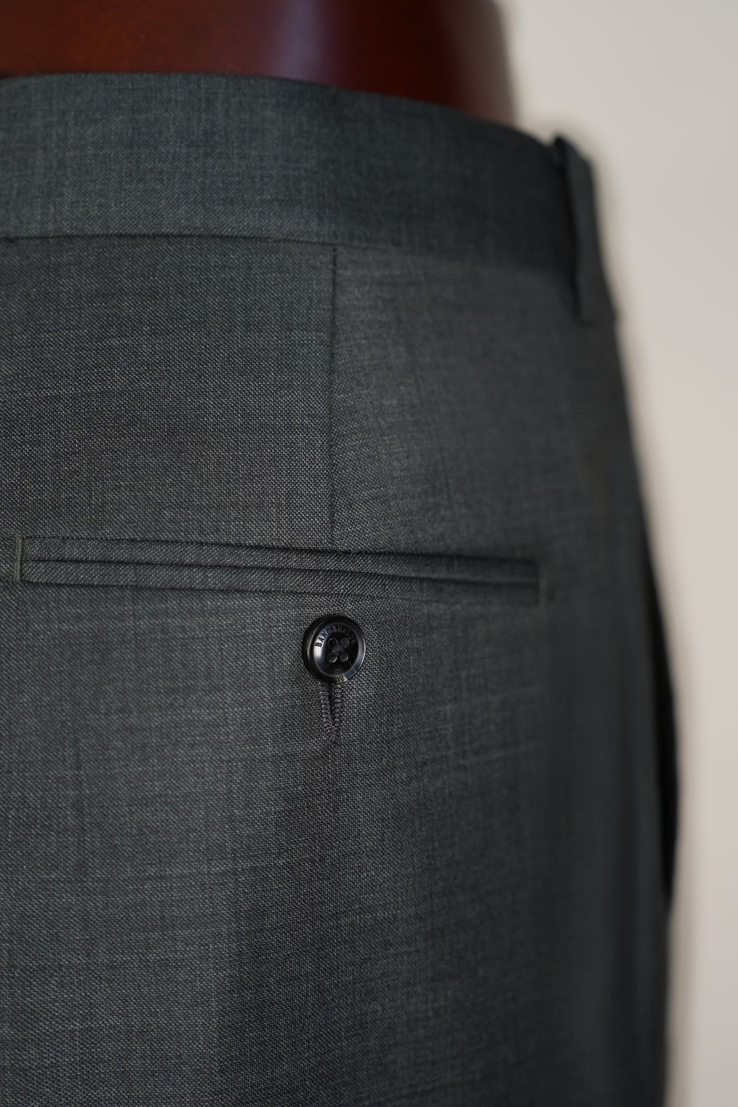 Imported 100% Wool 1881 British Green Slim-fit Casual Men‘s Business Suits